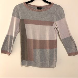 The limited| striped pattern sweater